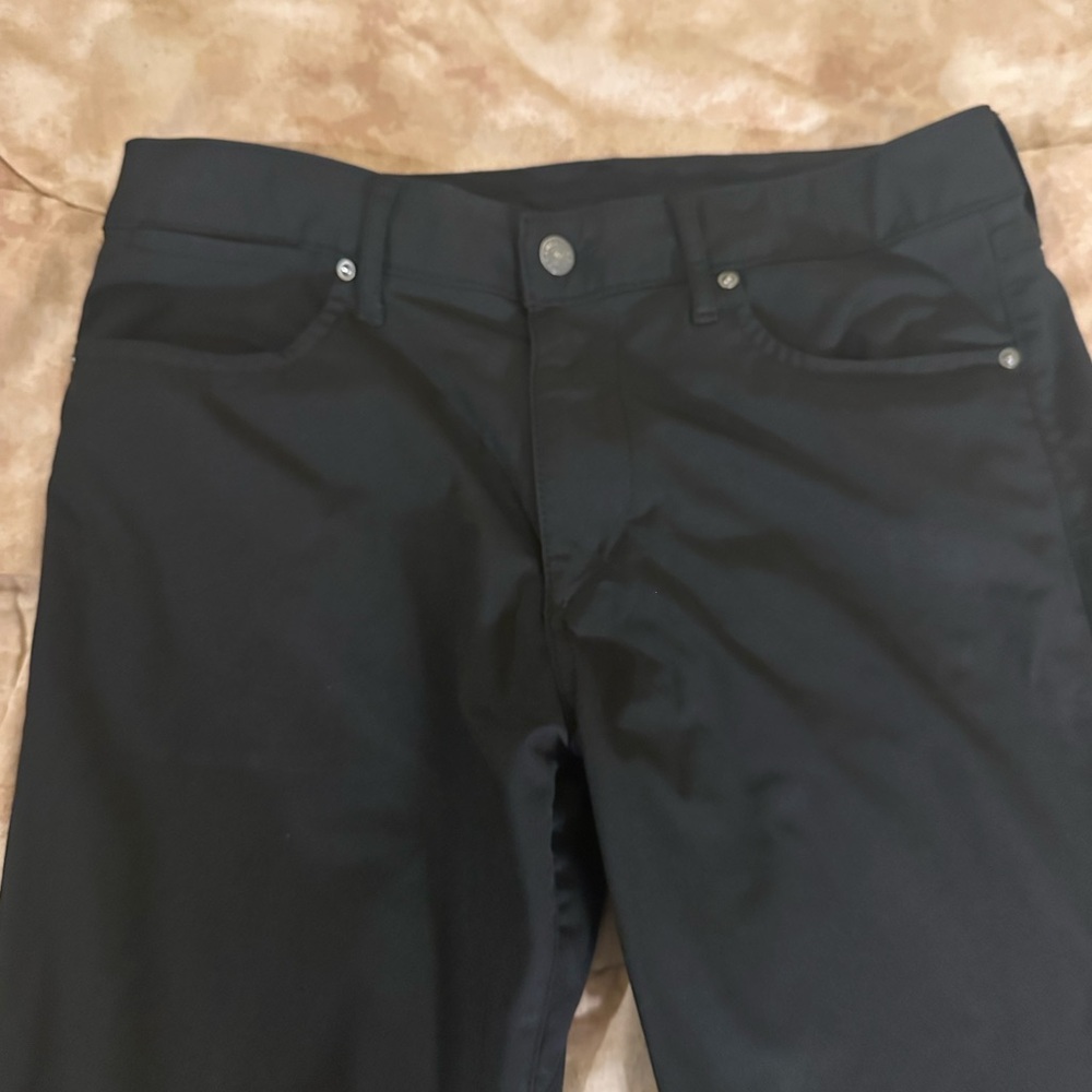 American Eagle Outfitters Classic Black Trousers 32 x 32 Active Flex